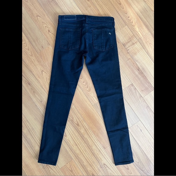 rag & bone The Legging Midnight Wash Jeans Sz 28 - Picture 3 of 7